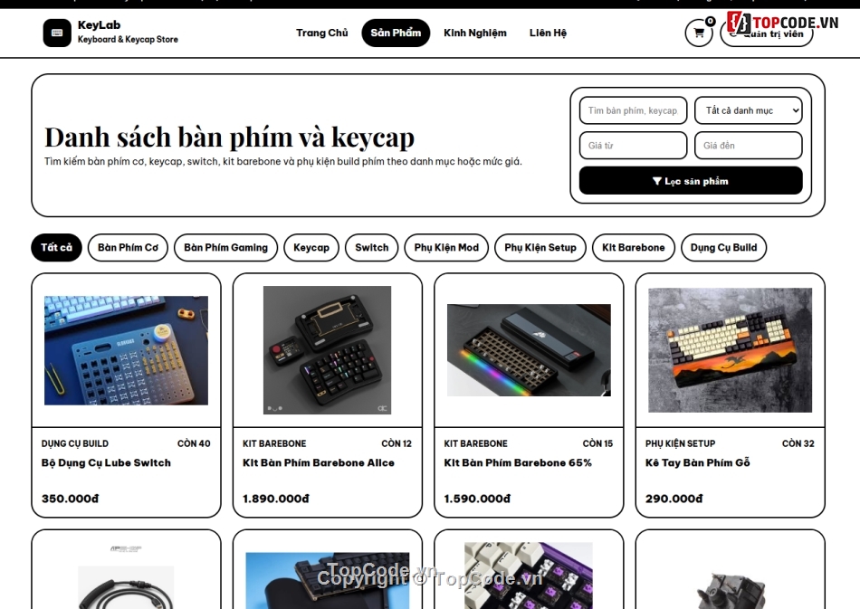 bán,Website bán bàn phím,Key